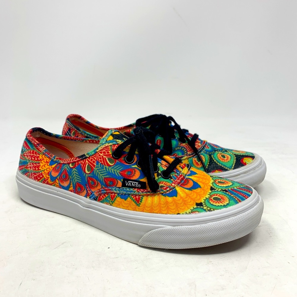 Vans Unisex Mens 5.5 Womens 7 Multi Color Off The Wall